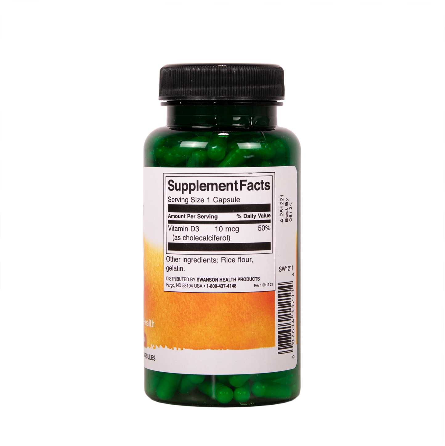 D-vitamiini 10 µg 250 kapselia