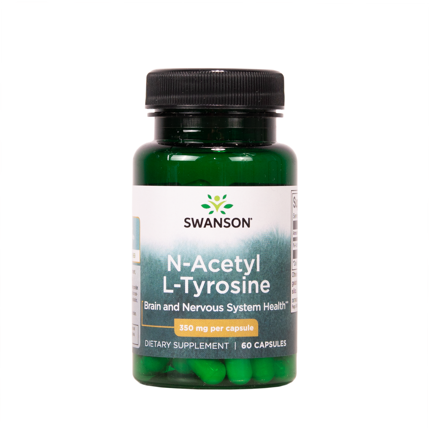 SWANSON N-asetyyli L-tyrosiini 350mg 60 kapselia w2w terveys ja hyvinvointi verkkokauppa