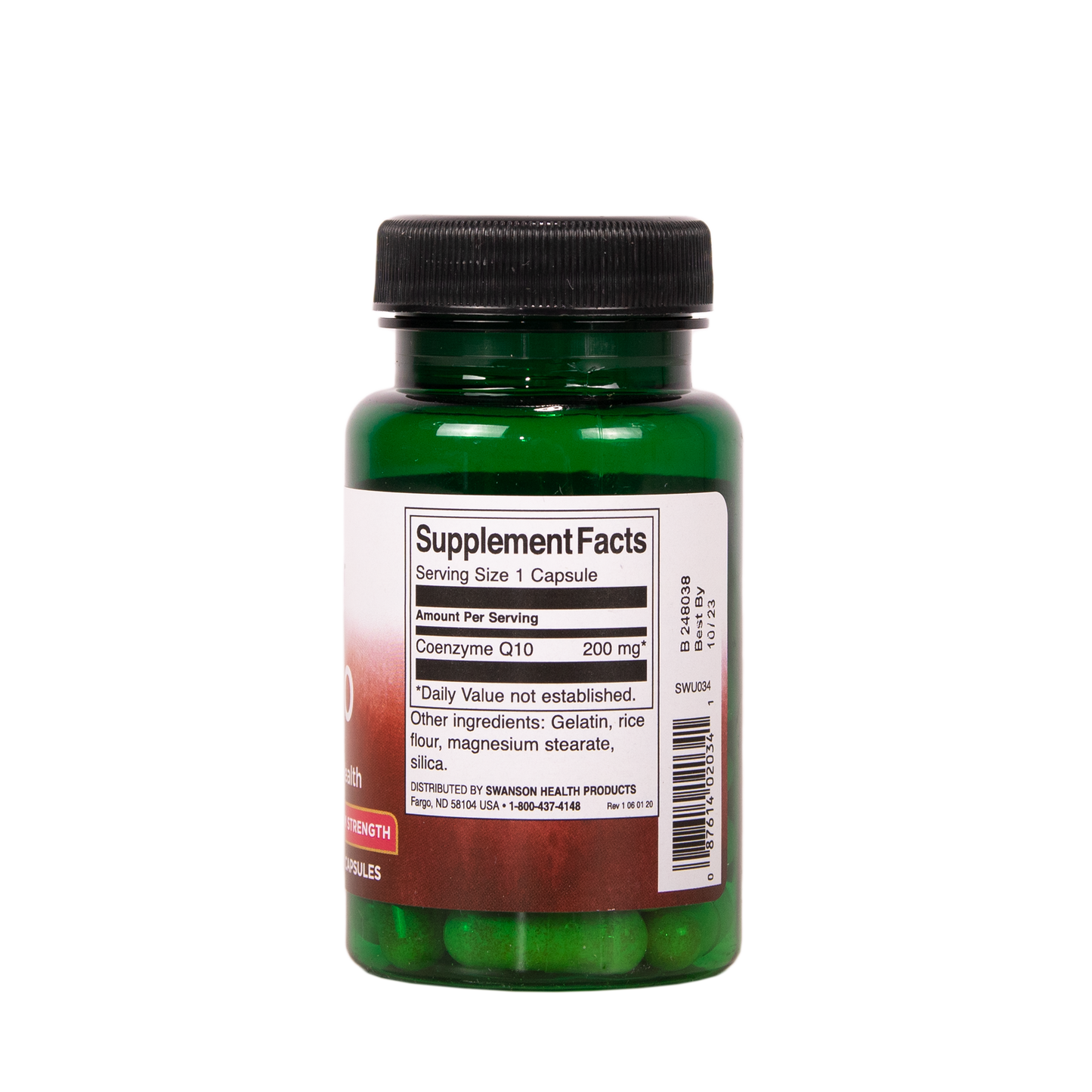 SWANSON Ubikinoni CoQ10 200 mg 30 kapselia w2w terveys ja hyvinvointi verkkokauppa