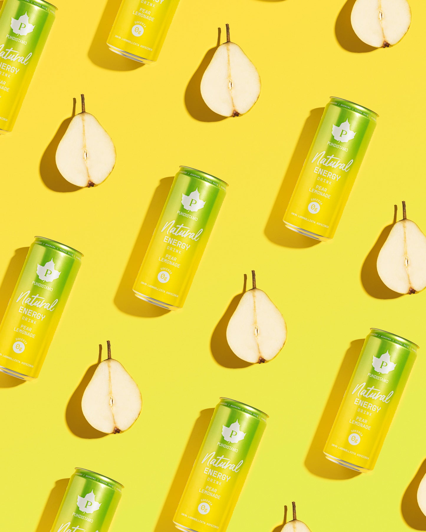 Natural energy drink Pear Lemonade 330 ml