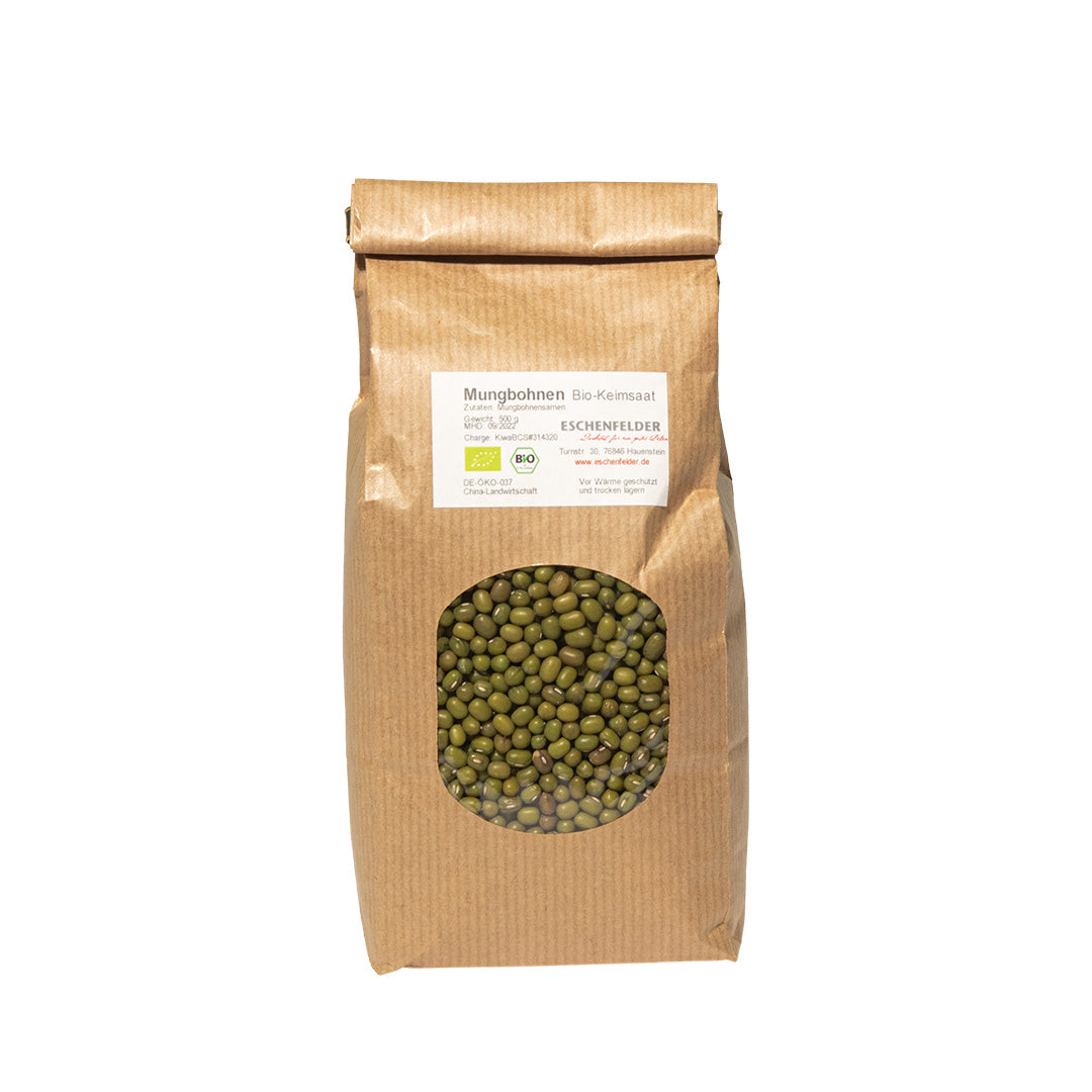 w2w terveys ja hyvinvointi Eschenfelder Mungopapu siemenet luomu 500 g