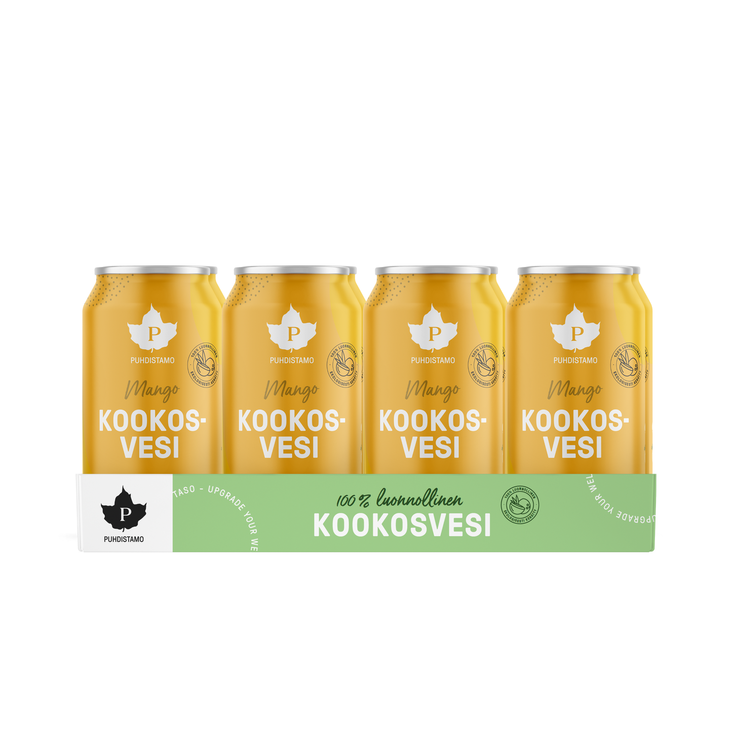 Puhdistamo Kookosvesi Mango - 12 pack- w2w terveys ja hyvinvointi