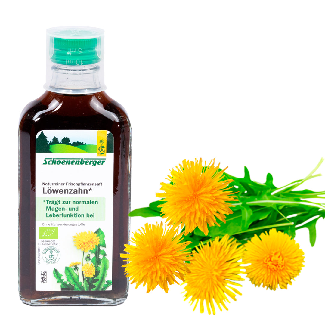 w2w terveys ja hyvinvointi Schoenenberger Voikukka luomu kasvijuoma 200 ml