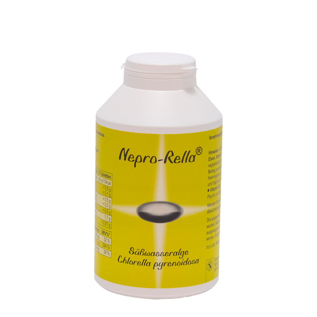 w2w terveys ja hyvinvointi Nestmann Nepro-Rella Chlorella kasviproteiini levä 1500 tablettia