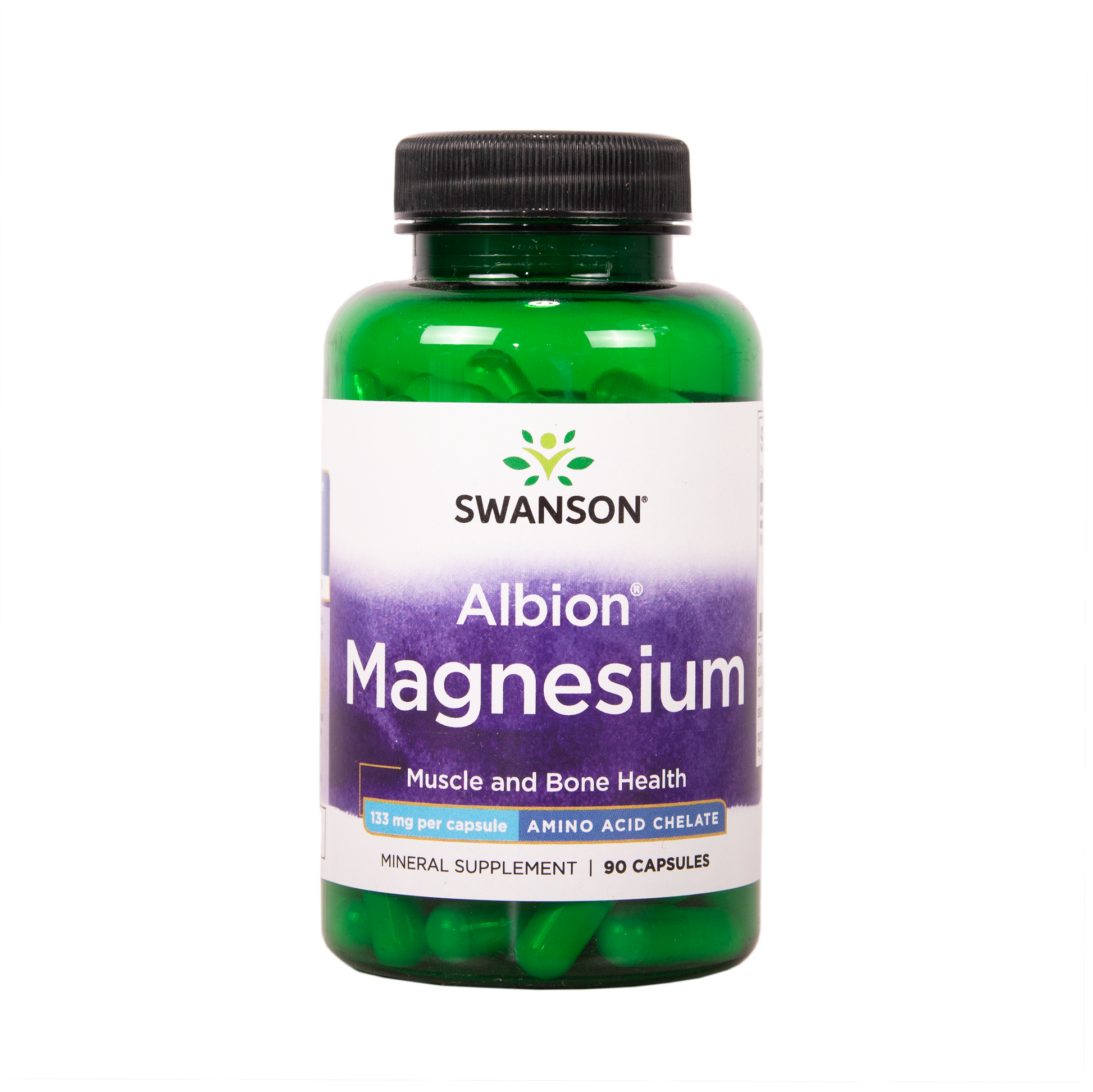 SWANSON Albion Magnesium 90 kapselia w2w terveys ja hyvinvointi verkkokauppa