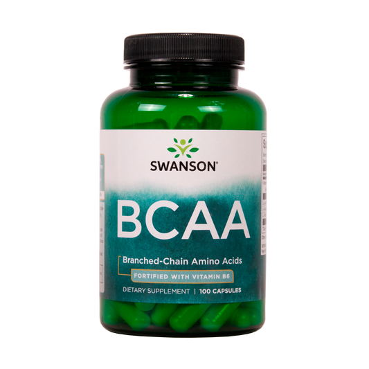 SWANSON BCAA Haaraketjuiset aminohapot 100 kapselia w2w terveys ja hyvinvointi verkkokauppa