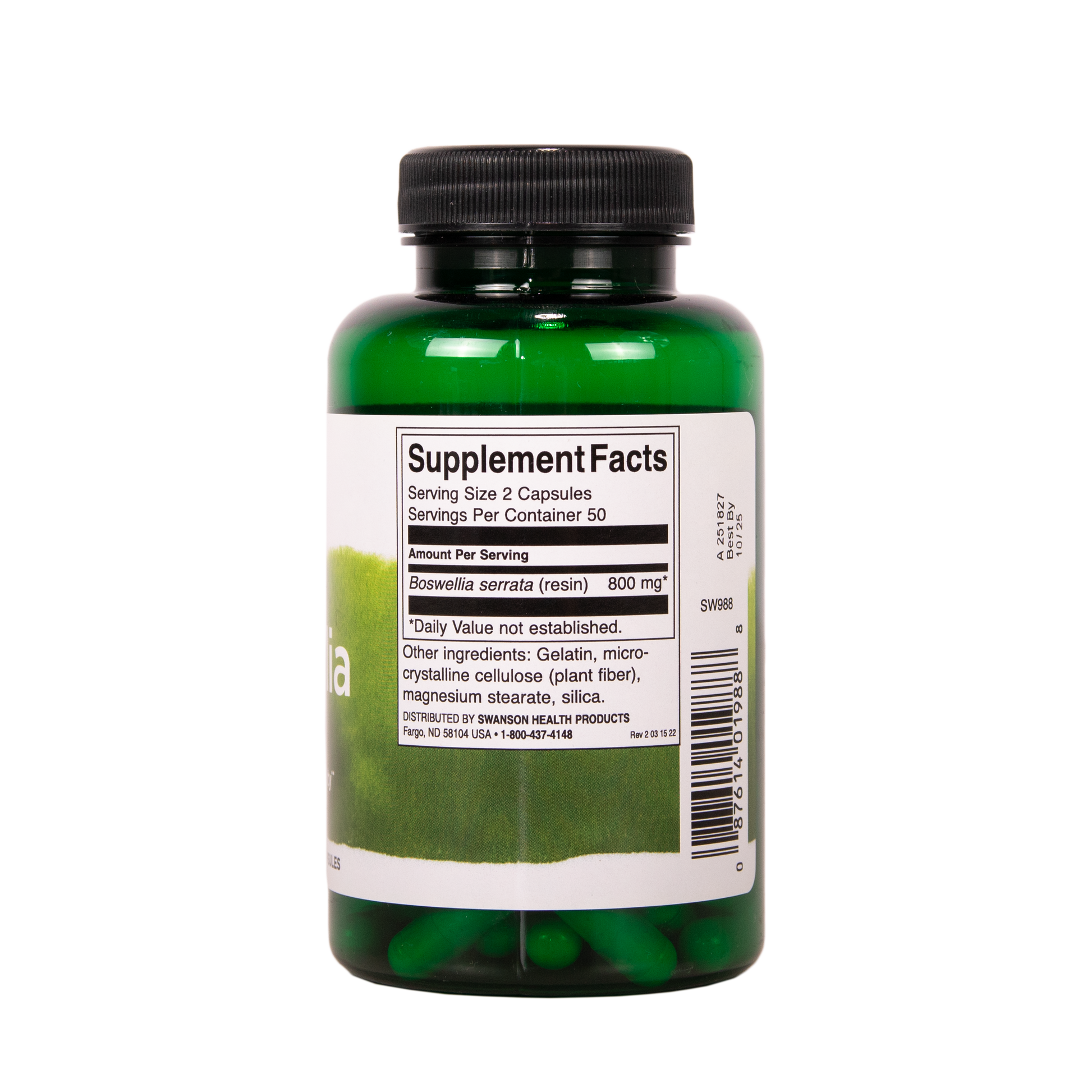 SWANSON Boswellia 400 mg 100 kapselia w2w terveys ja hyvinvointi verkkokauppa
