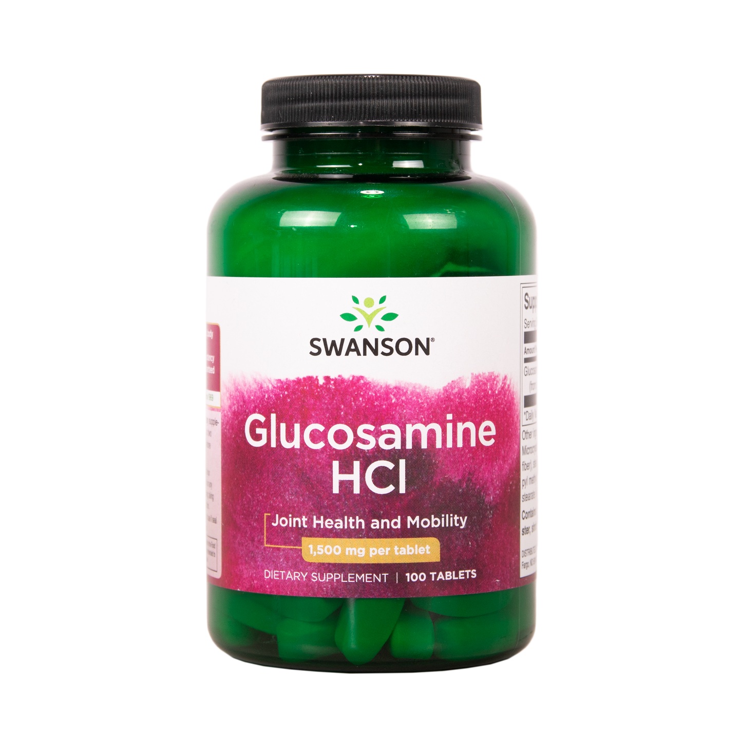SWANSON Glukosamiinihydrokloridi 1500 mg 100 tablettia w2w terveys ja hyvinvointi verkkokauppa