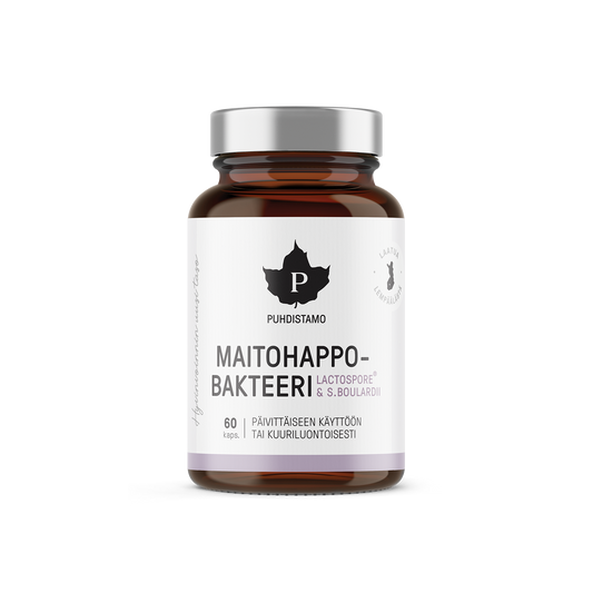 Maitohappobakteeri Lactospore & Boulardii