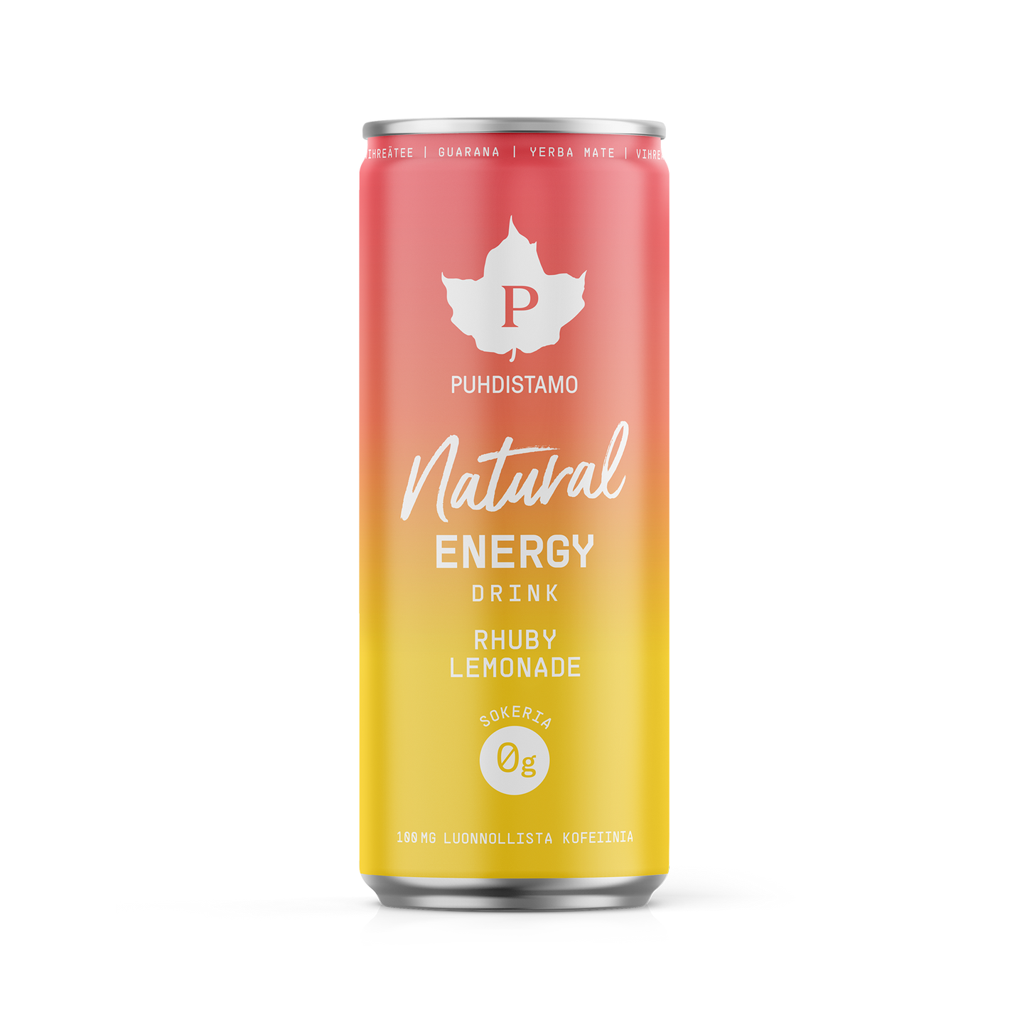 Natural energy drink Rhuby Lemonade 330 ml